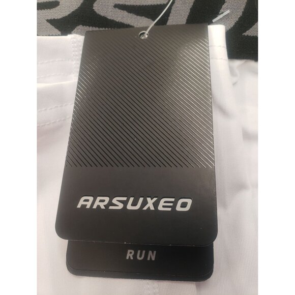 Mens Compression Tights Running Pants Baselayer Legging White Medium - Picture 6 of 7